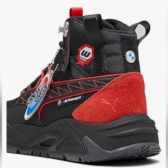 New PUMA Mens BMW Mens Motorsport RS-Trck Mid GC Motorsport Sneakers Shoes US 13 - Picture 4 of 14